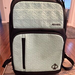 Green and Black Modern Backpack